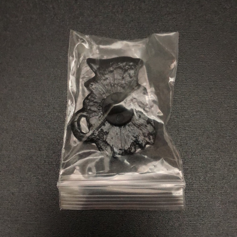 Funny Skull Coffee Mug Cup “Death Before Decaf” Metal Enamel Pin Brooch - Picture 4 of 8